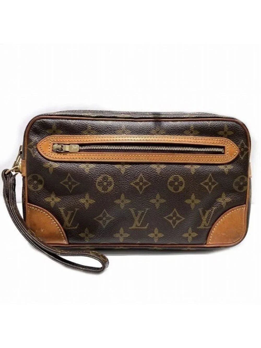 Louis Vuitton Monogram Ma Roulis Dragonne PM Clutch